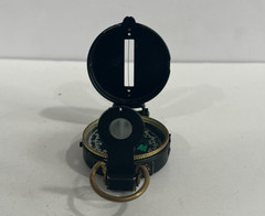 Vintage! Engineer Lensatic Directional Compass brass Traveling Hiking Boating
