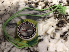BRUNTON Classic Compass Optic Green Baseplate Map Compass