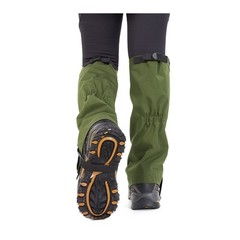 500D Abrasion-resistant Hiking Gaiters Outdoor Gaiters Windproof Treatment