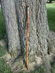 48” Walking Stick With Whistle And Compass That Unscrews For Easy Transport