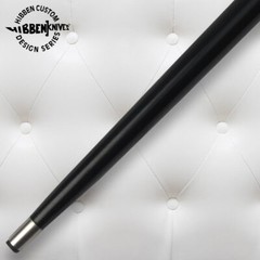Gil Hibben Walking Cane | Black | Stainless Steel Handle | Overall 37 3/8″