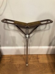 Vintage Folding Seat Chair/Stool; Hiking Walking Stick Portable and packable