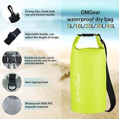 Waterproof Dry Bag Backpack Phone Pouch 40L/30L/20L/10L/5L Floating Dry Sack