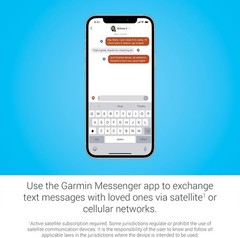 Garmin inReach Messenger Handheld Satellite Communicator Two Way Text SOS GPS
