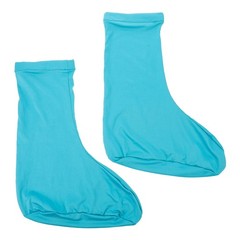 1Pair Blue Lightweight Hiking Boot Covers Elastic Waterproof Sand Protection