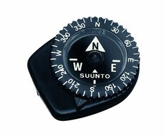 Suunto Japan Compass Clipper L/B NH SS004102011 Attachable Compas Outdoor Black