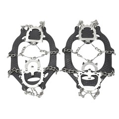 Non Slip Ice Cleats with 12 Tooth Design for Outdoor Snow and Ice Safety
