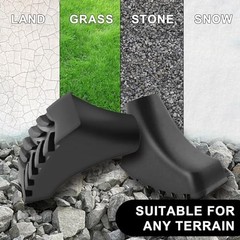 6Pcs Replacement Cane Tips – Walking Sticks Accessories, Fit Most Trekking Shoe