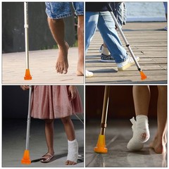 Plastic Tip for Cane Crutch Replacement Parts Stoppers Bottom Non Slip