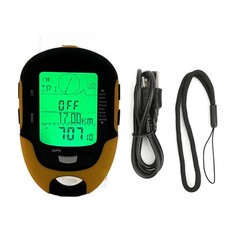 GPS Electronic Altimeter IPX4 Waterproof For Outdoor Navigation, Compass