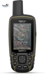GPSMAP 65S, Button-Operated Handheld with Altimeter and Compass, Expanded Satell