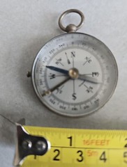 Vintage – COMPASS – Francis Barker Indian- Germany – 2″