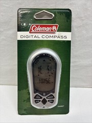 Coleman Digital Compass Stopwatch Thermometer Alarm Clock NEW