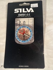 Silva Starter 1-2-3 Compass, Walking, Scouts, Beginners
