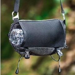 Outdoor Chest Bag Lightweight Portable Design Moisture-proof Partition