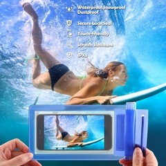 50 Pack Clear Waterproof Phone Pouch Universal Waterproof Phone Case Multi