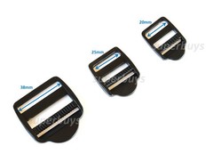 25mm Plastic Ladder Lock – For Backpack Webbing Strap Buckle Clip Bag Fasten End