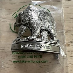 Kings Canyon Hiking Stick Medallion