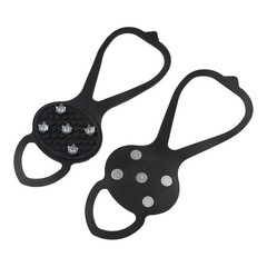 5Tooth Ice Cleats Lightweight Slip Resistant Footwear Covers for Winter Safety