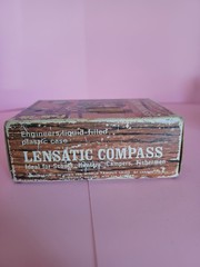 Engineers Lensatic Directional Compass by World Famous No 114 w/ Box