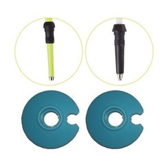 2Pcs Hiking Pole Baskets Snow and Mud Baskets Removable Heavy Duty 5.5cm