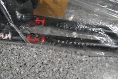 LL Bean Komperdell P3 Lite Trekking Hiking Walker Telescopic Poles+Winter Basket