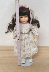 Artist doll porcelain doll 36 cm collector rarity Vintage