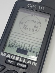 MAGELLAN GPS 315 Portable GPS Navigator Boating Fishing Hunting Hiking TESTED