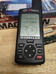 Magellan GPS Blazer 12 Satellite Navigator Pocket Size GPS Hiking Hunting Tested