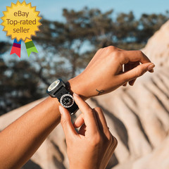 Gocompass – Micro Orienteering Wrist Compass | Watch Band or Paracord Bracelet