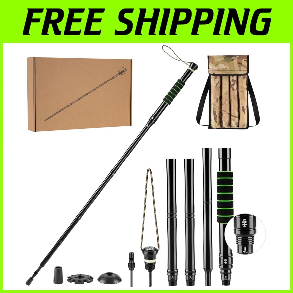 Lightweight Tactical Hiking Stick with Multitool Free USA Shipping`-~