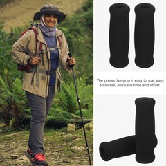 3 Pcs Hiking Pole Handle Cover Grips for Walking Sticks Elderly Walker Cushion