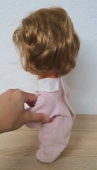 Play doll vinyl doll doll M Zapf 36 cm sleep eyes collector rarity Vintage