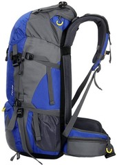 Esup 50L Hiking Backpack Men Camping Backpack with rain cover 45l+5l Lightwei…