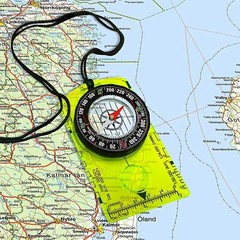 Compass Hiking Backpacking Compass Advanced Scout Compass Navigation NEW