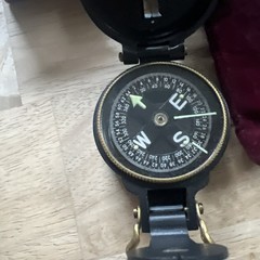 Vintage Engineer Lensatic Compass. Lot 219