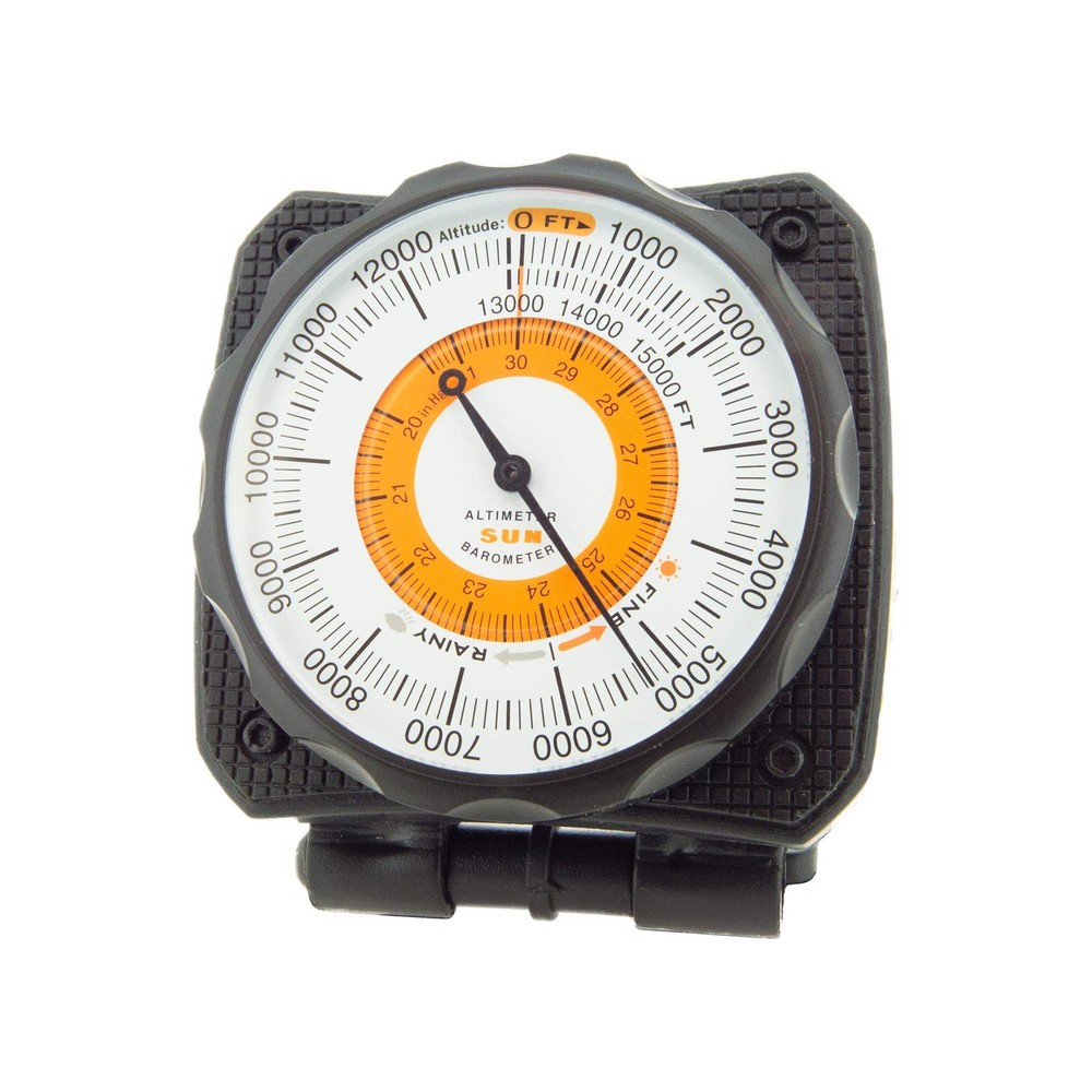 Battery Free Analog Altimeter Easy Mounting Accurate Readings For Hiking 15000Ft