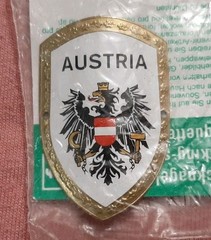 Austria Coat of Arms Walking Stick Stud Accessory Decoration Travel Souvenir NEW