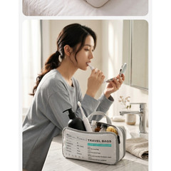 Compressible Waterproof Storage Bag with Handle Polyester Travel Bag 27x13x10cm