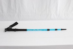 Overlander Trekking Walking Hiking Stick Pole Anti-shock 110cm-135cm Blue