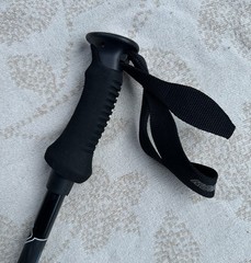 KOMPERDELL Single Trekking Pole Telescoping Summit Aluminum Pole With Foam Grip