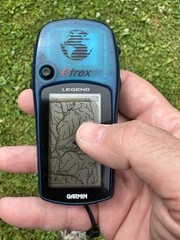 Garmin eTrex Legend Personal GPS Navigator Blue – Tested Working With Manuals