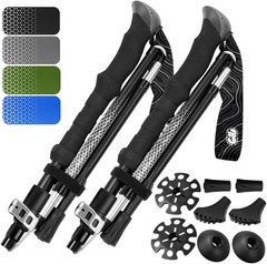 Lightweight Foldable Trekking Poles – Designed for Comfort with Cork & EVA Grips