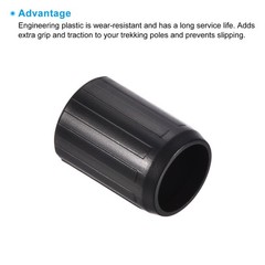 4Pcs 18mm Trekking Pole Tips Accessories Walking Stick Protector Replacement