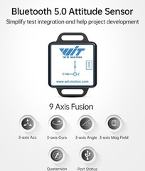 Wit motion Bluetooth 5.0 accelerometer inclinometer WT901BLECL free shipping