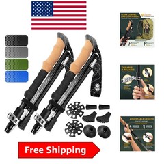 Ultra-Lightweight Foldable Hiking Poles – Adjustable Comfort for Every Trekker