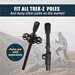 Trekking Pole Tips – Walking Sticks Replacement Tip Protectors – 11mm 8pc Pack