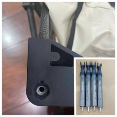 4 Pieces Wagon Tabletop Lift Poles Multi-Functional Adjustable Wagon Table Legs