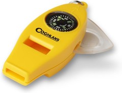 Coghlan’s Four Function Whistle for Kids – Yellow