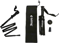 Folding Trekking Poles Adjustable 45-50 Inches Lightweight Aluminum Hiking